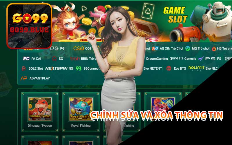 Chỉnh Sửa và Xóa Thông Tin